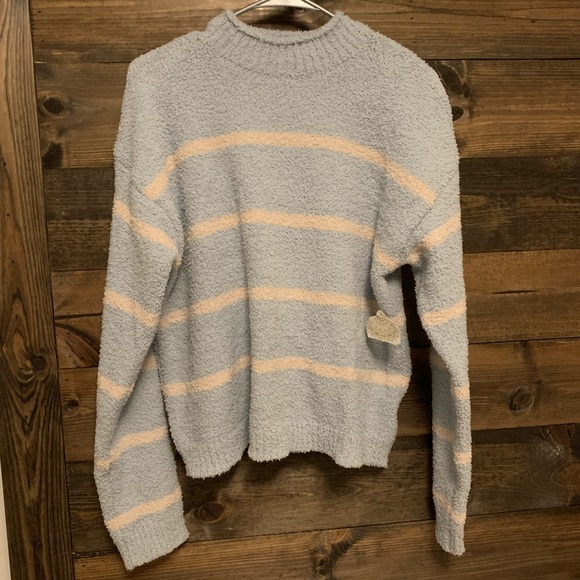 Altar’d State Blue Silver Sweater - Picture 2 of 4